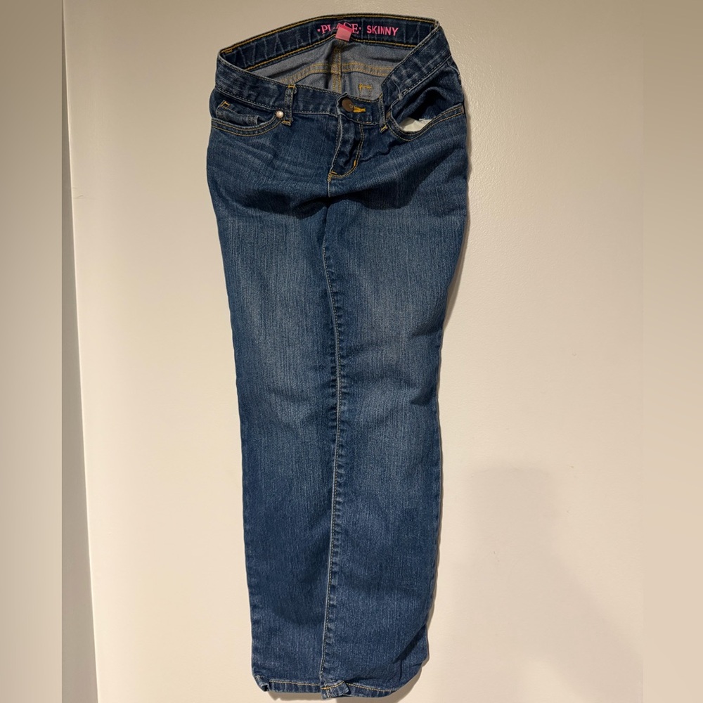The Children’s Place Girls Skinny Blue Jeans
